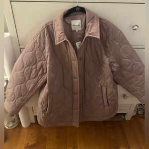 New with tags! Women’s Madewell Airpuff Shirt-Jacket